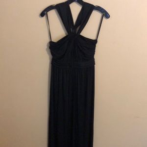 BCBG black gown